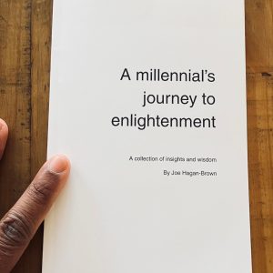 Front cover of a millennial's journey to enlightenment